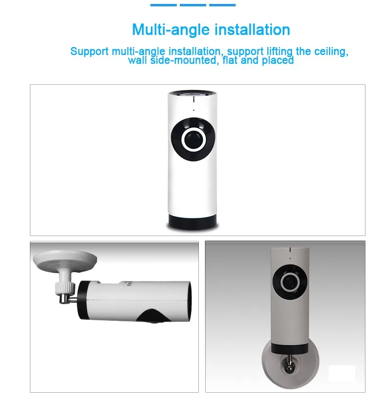 Littlelf 1.0MP 180 Degree Wireless IP Camera With Cheap Factory Price