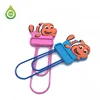 Custom 3D Fish Shape Rubber Paper Clips