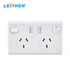 USB Electrical wall switch socket 2 gang powerpoint SAA C-TICK RCMSAA RCM C-Tick