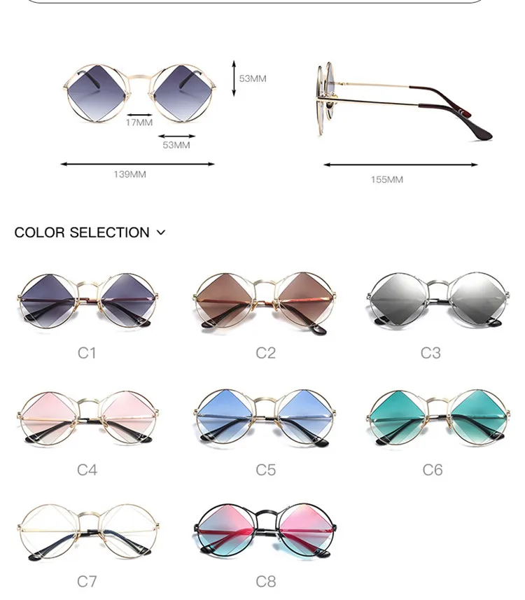 Fashion In Spanish Gafas De Sol Mini Silver New Design Sunglasses Buy