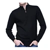 Custom Logo Autumn Winter Warm Wool High Neck Sweater For Men Sweater Wool Men