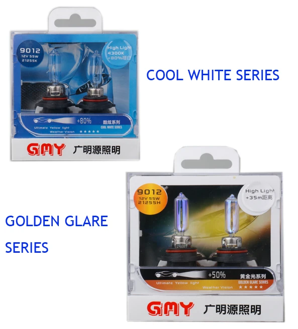 9012 12V55W PX22d halogen auto head lights and fog lights