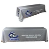 China wholesale strech tension fabric custom logo printing trade show tablecloth throw