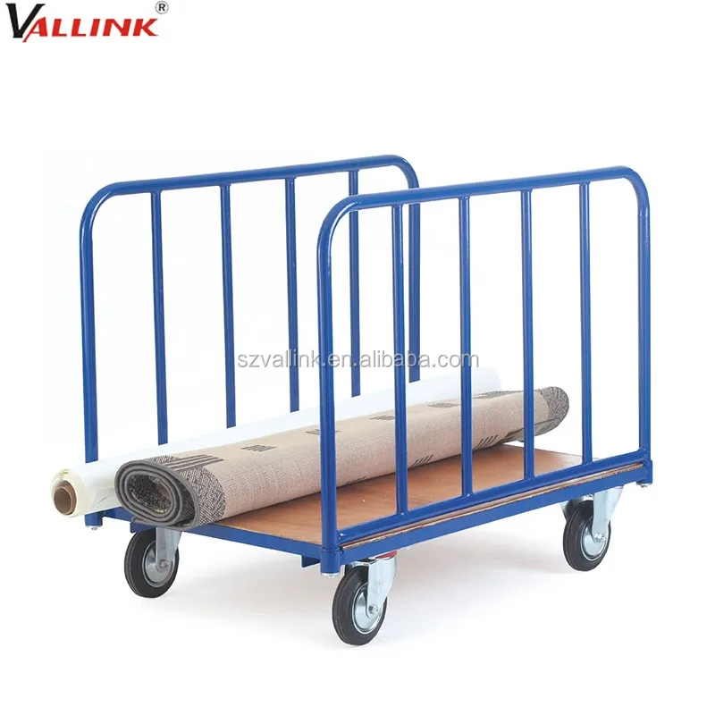 Steel Foldable Cotton Fabric Roll Handling Trolley Buy Fabric Trolley