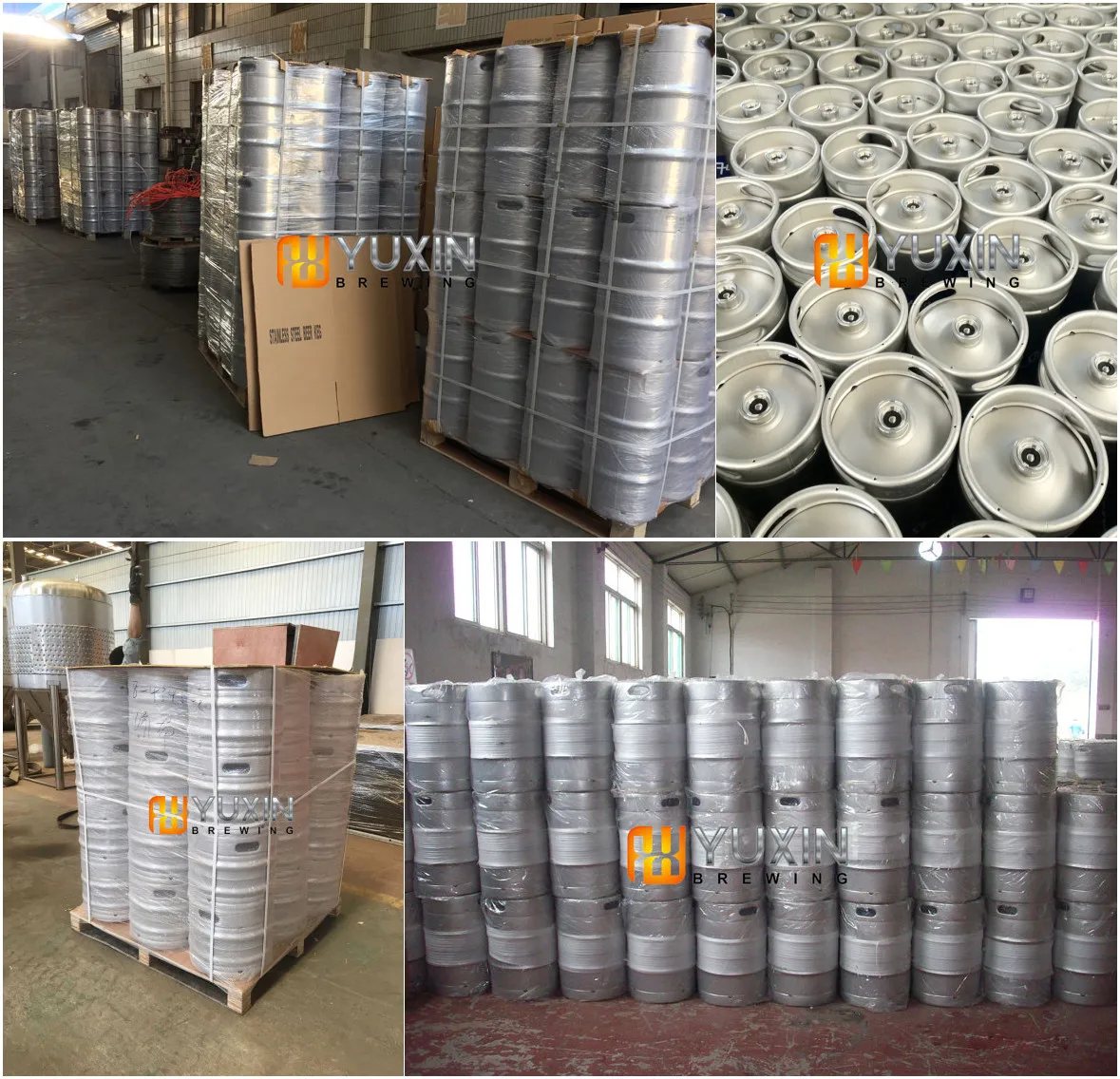 Stainless Steel Beer Keg Single-head Keg Washer and Fille