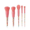 Colorful Sprinkles Professional 5pcs Cosmetic Makeup Brush Set Cute Beauty Tool Kit