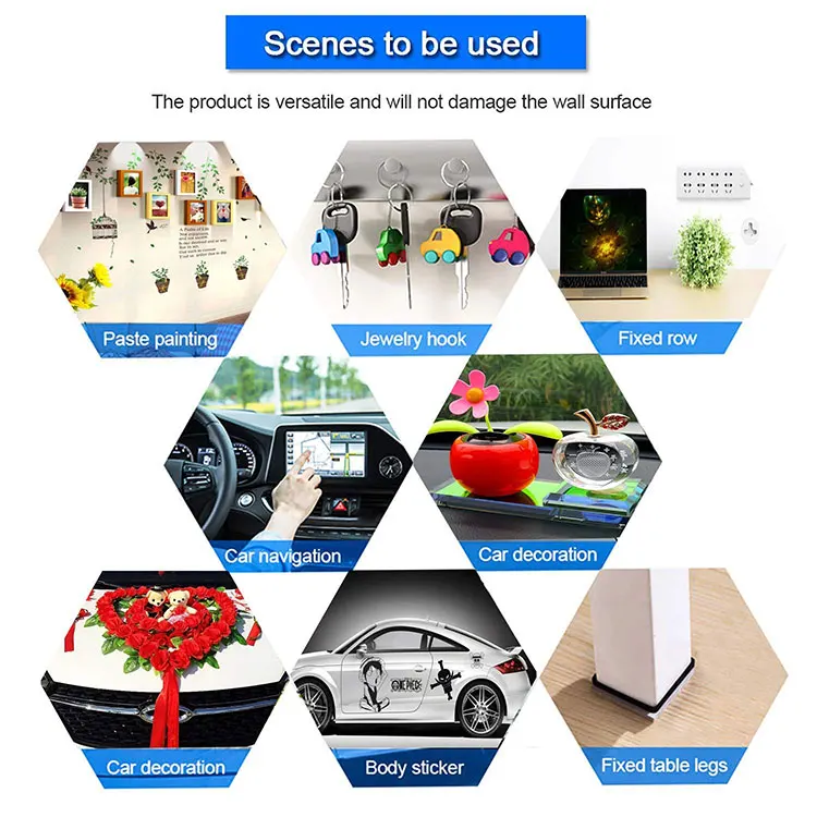 Nano-Adhesive-Tape-035. 3 Meter Double Sided Sticky Pad Nano Tape Clear Super Stickiness Gel Grip Tape Reusable Removable Washable Gel Tape