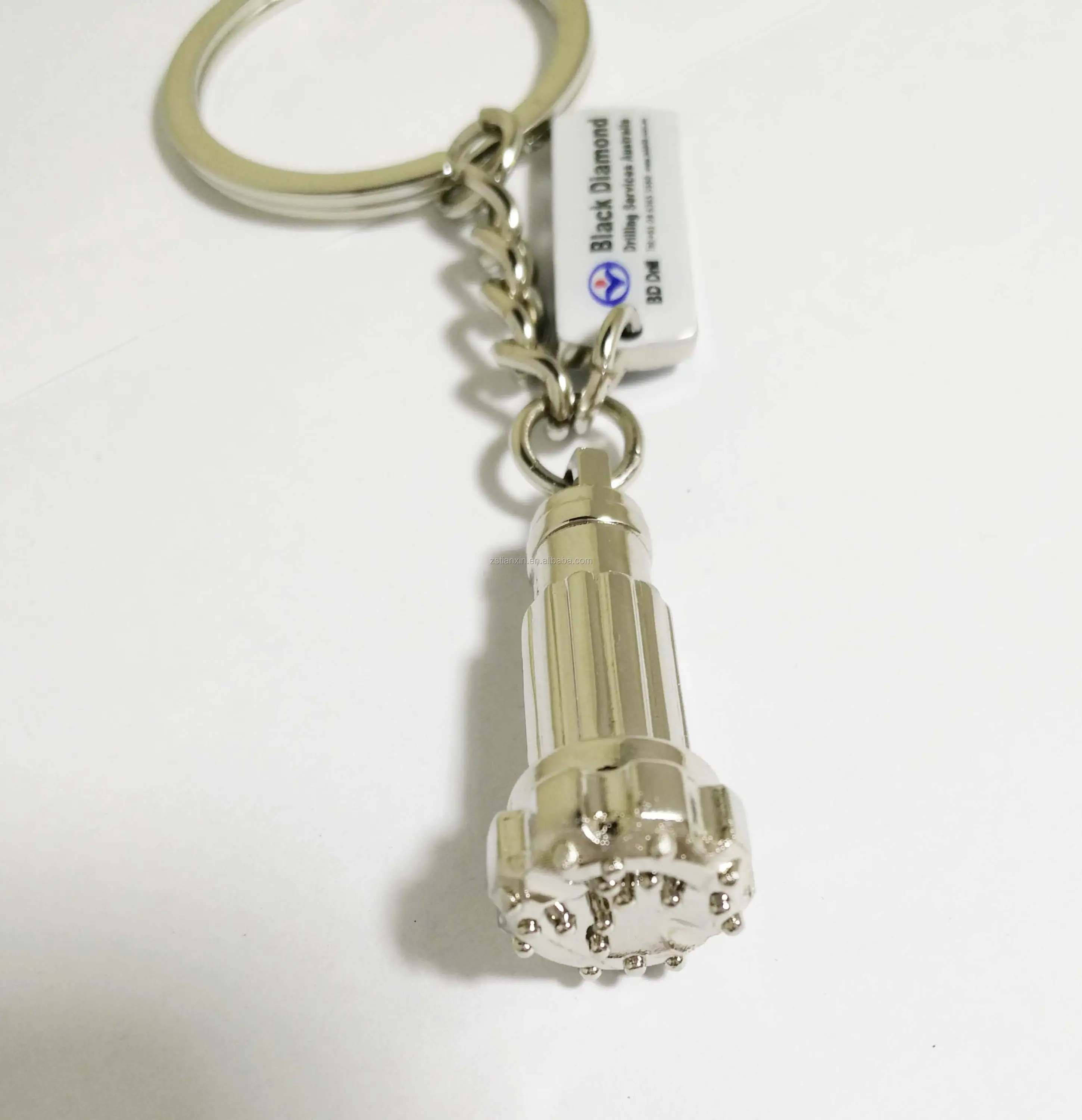 3d Drill Bit Shape Metal Key Chain Buy Drill Bit Keychain,3d Drill Bit Metal Keychain,3d Drill