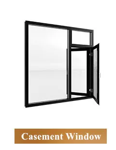 Aluminum tempered glass jalousie storm sliding  door