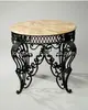 Top-selling modern hand forged wrought iron table