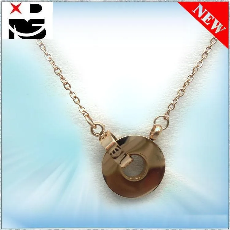 2017 Newest Cheapest Gold Tiny Initial Gold Pendant Necklace Buy Gold