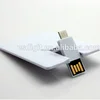 Credit Card usb flash drive Otg Direct Mobile phone access with full color printing