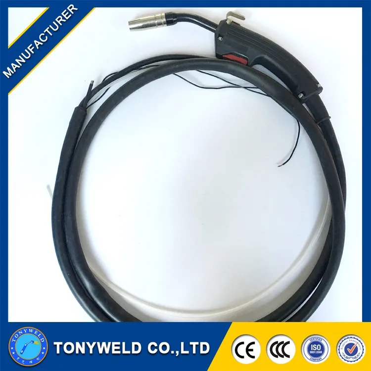 Tête De Torche De Soudage 15AK MIG/MAG - Remplacement Pour Machine 150A-250A - Poignée Caoutchouc Confortable