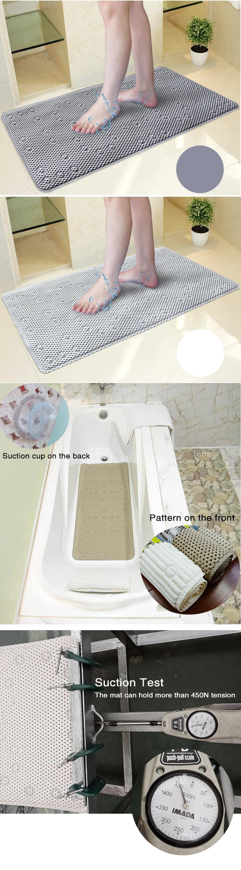 Pvc Foam Mat Bathtub Mat Bathroom Mat With Cups Buy Pvc Foam Mat