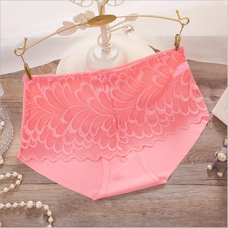 No Mark Fashion Ladies Lace Boyshorts Panties,Sexy See Through Panties