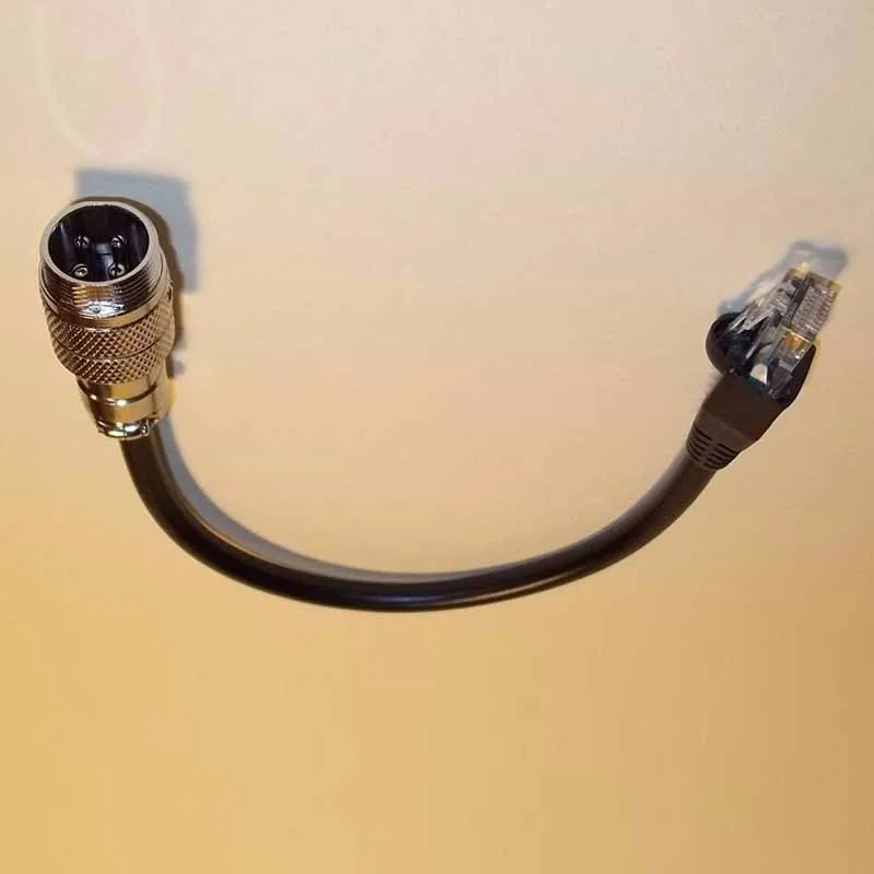 Accth8055 4pin Astatic Mic To 8pin Rj45 Modular Adapter Hs48sf For