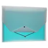 China office Stationery PP A4 13 Pockets File Folder Small Expanding Folder With Elastic