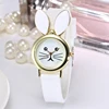 Wholesale White Rabbit Clever Exquisite Fashion Simple Ladies Thin Belt Watch Elegant Student Watch