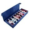 Wholesale Custom Hot Selling Modern Black 8 Compartment Premium Eyeglasses Display Sunglasses Storage box