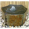 Black basalt bowl fountain outdoor basalt water features
