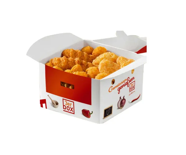 Download Custom size custom materials and new design fried chicken box chicken packaging box, View ...