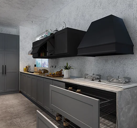 Teknis Tinggi Bentuk Bulat Warna Putih Lacquer Kabinet Dapur Modern Teknis Tinggi Bentuk Bulat Warna Putih Lacquer Kabinet Dapur Modern