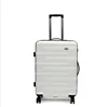 2019 white simple daily hot cheap PP 24 inch trolley case Suitcase Travel Trolley Hard Case/Shell/Luggage/Bag PC Luggage Set