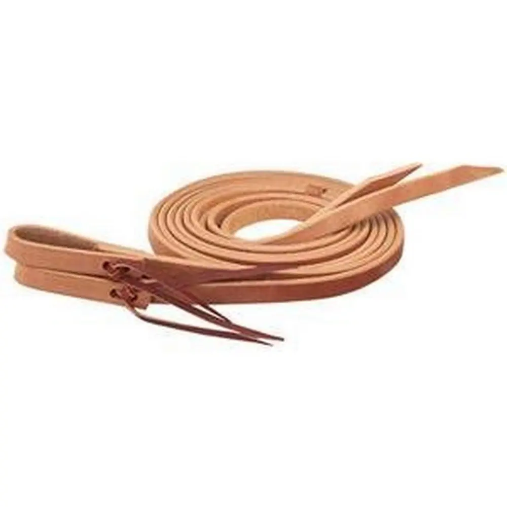 Single-Ply Heavy Harness Leather Split Reins 3/4 in x 8 ft