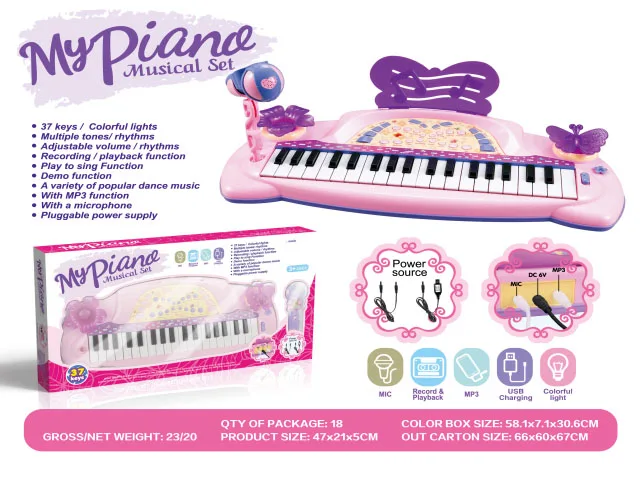 electronic keyboard piano children toy educational kids toy baby piano toy