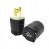 Amerian standard 3-pin male NEMA plug L5-20P us secure electrical plug male electrical plug