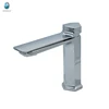 Faucet manufacturer unique solid brass water tap hexagonal single handle basin faucet