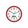 Customized round shape led atomic wall clock with exactly date