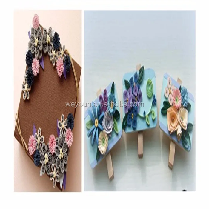 Paper Craft Tool Quilling Paper Pen Diy Assorted Color Origami Scrapbooking Slotted Paper