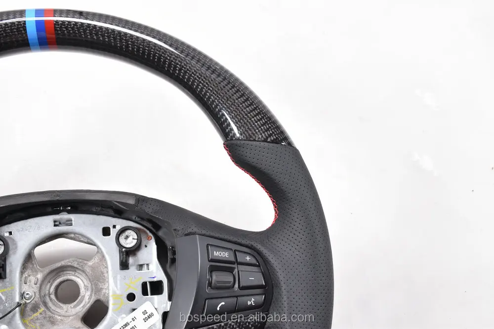 100 Real Carbon Fiber+ Leather Steering Wheel For Bmw X3 X4 Buy