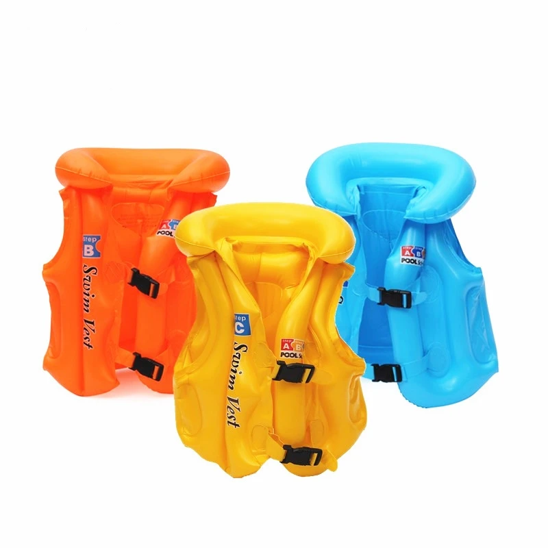 Details about   Inflatable Life Vest Jacket For Kids Unisex PVC Material Plastic Schnalle 