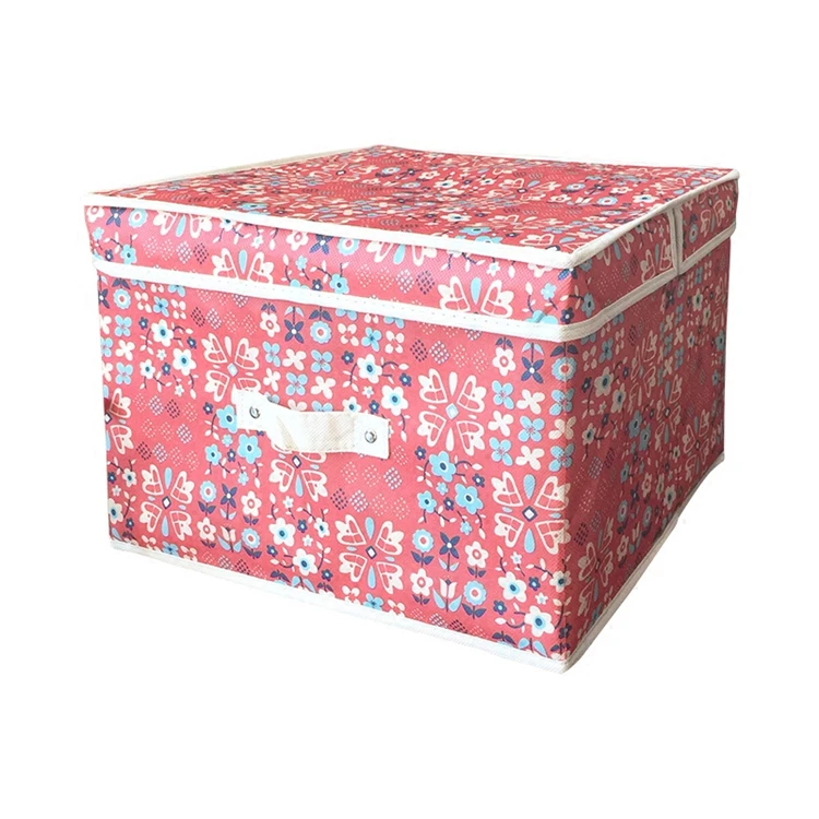 animal print storage box