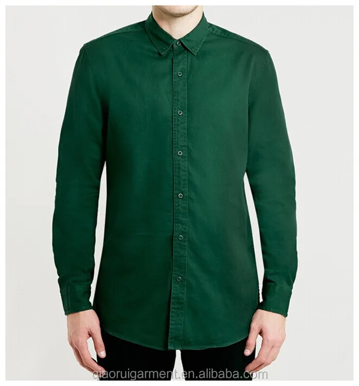 Top 10 mẫu áo sơ mi nam màu xanh lá cây cực chất cho phái mạnh