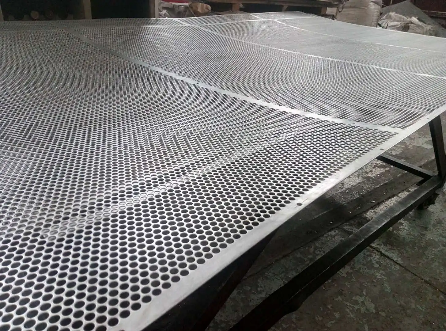 Aluminum Hole Punching Screen Mesh Hexagonal Perforated Metal Sheet Buy Hexagonal Perforated