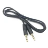 3.5mm 18'' Male To Male 4-Pole 3 Ring TRRS AV Audio Extension Cable 1M 3 Feet