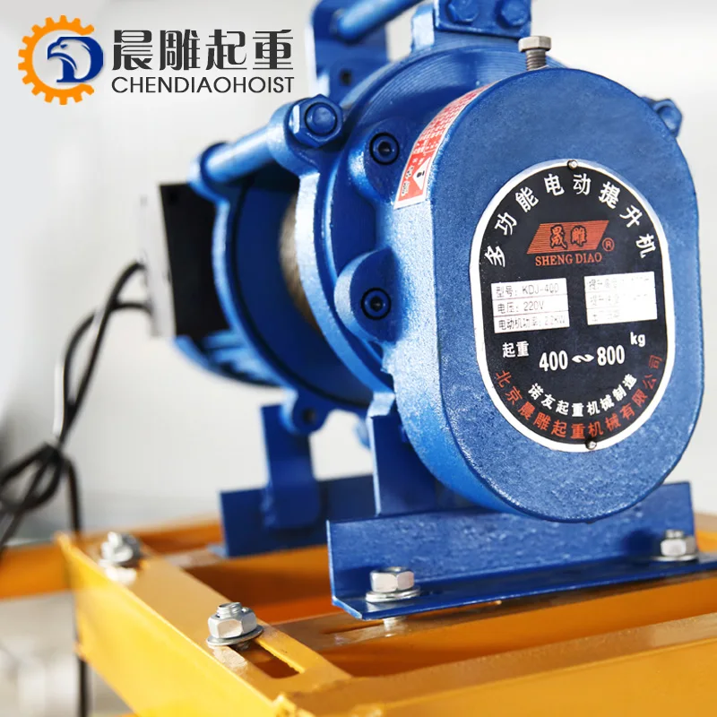 Small Electric Crane Arm Swing Movable Small Lifting Hoist Crane 500kg