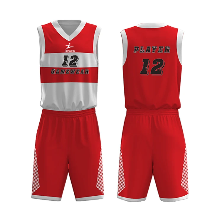 Mens 2016 Sports Jersey New Model Healong Team Basketball Uniform