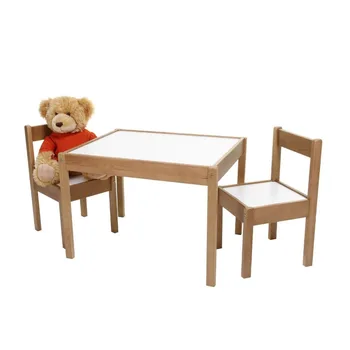 solid wood childrens table and chairs