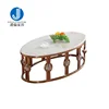white crystal luxury stainless steel and marble modern side table big coffee tables sofa side table