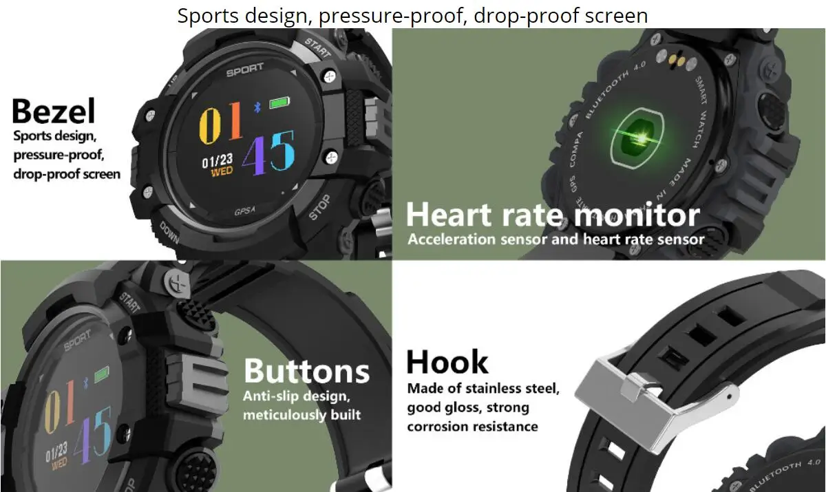f7 gps smart watch