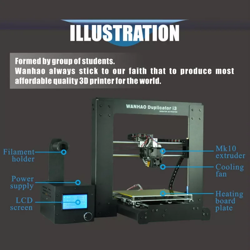 new version DIY 3d impresora for sell