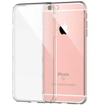 For Apple iPhone 6 6s Case Slim Crystal Clear TPU Silicone Protective sleeve for iPhone 6 plus / 6s plus cover cases