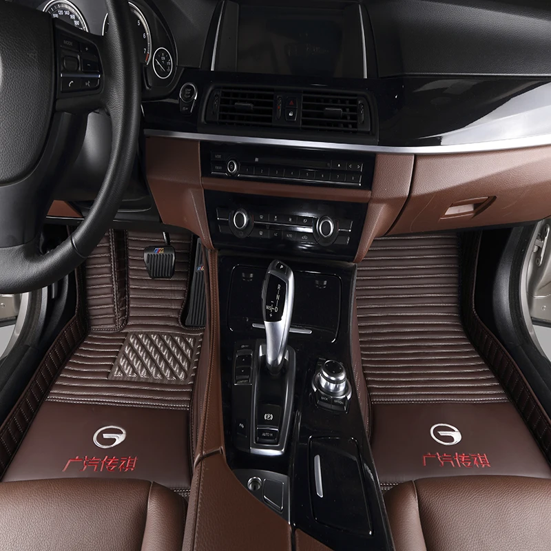 waterproof car floor mat for peugeot 508 leather car floor mat carpet