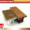 Oem White Solid Upvc Plastic Sliding Screen Window Frames Profile Fireproof Design Wpc Wood Composite Pvc Door Frame