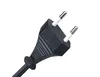 QIAOPU 2.5A 250V 2-prong VDE silicone power cord