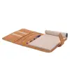 high quality cork paper document folder hard menu pen cork file holder